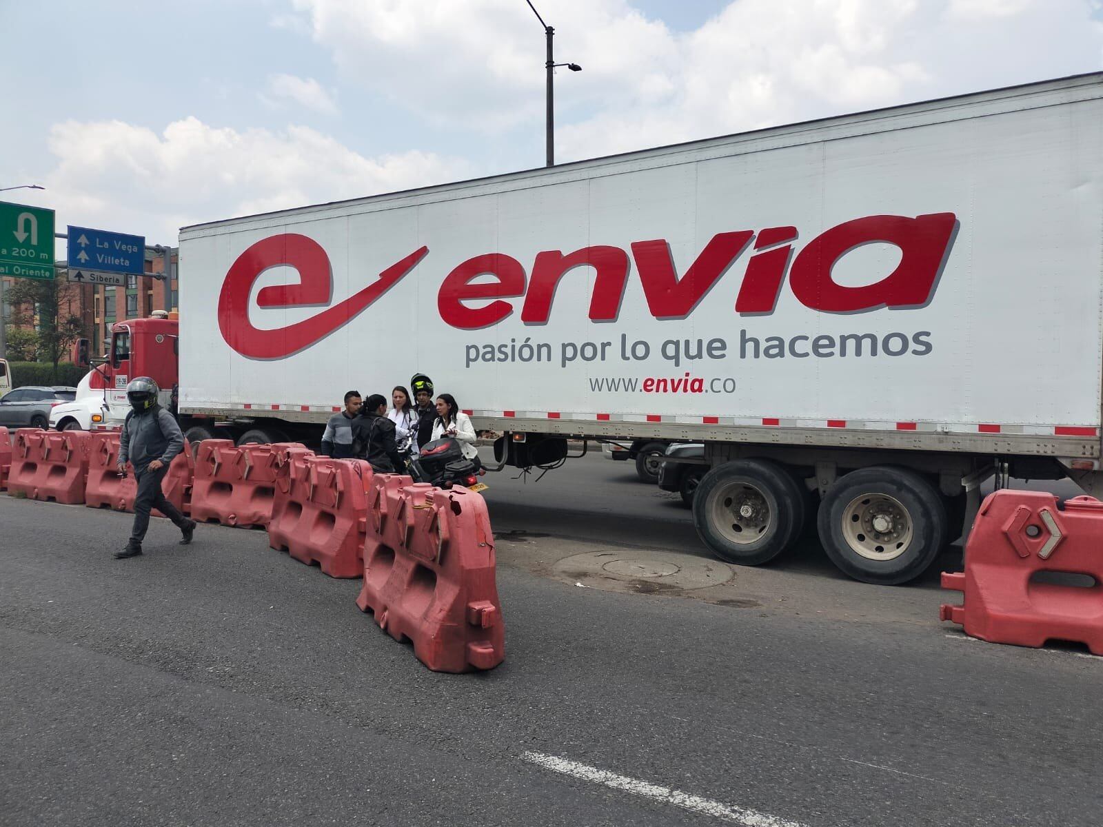 El accidente no pasó a mayores.