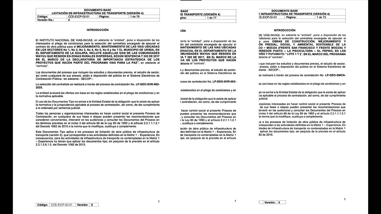 En los documentos contractuales se constata cómo dividen los recursos a lo largo de los años. En varios casos, menos del 1 por ciento le corresponderá al Gobierno Petro.
