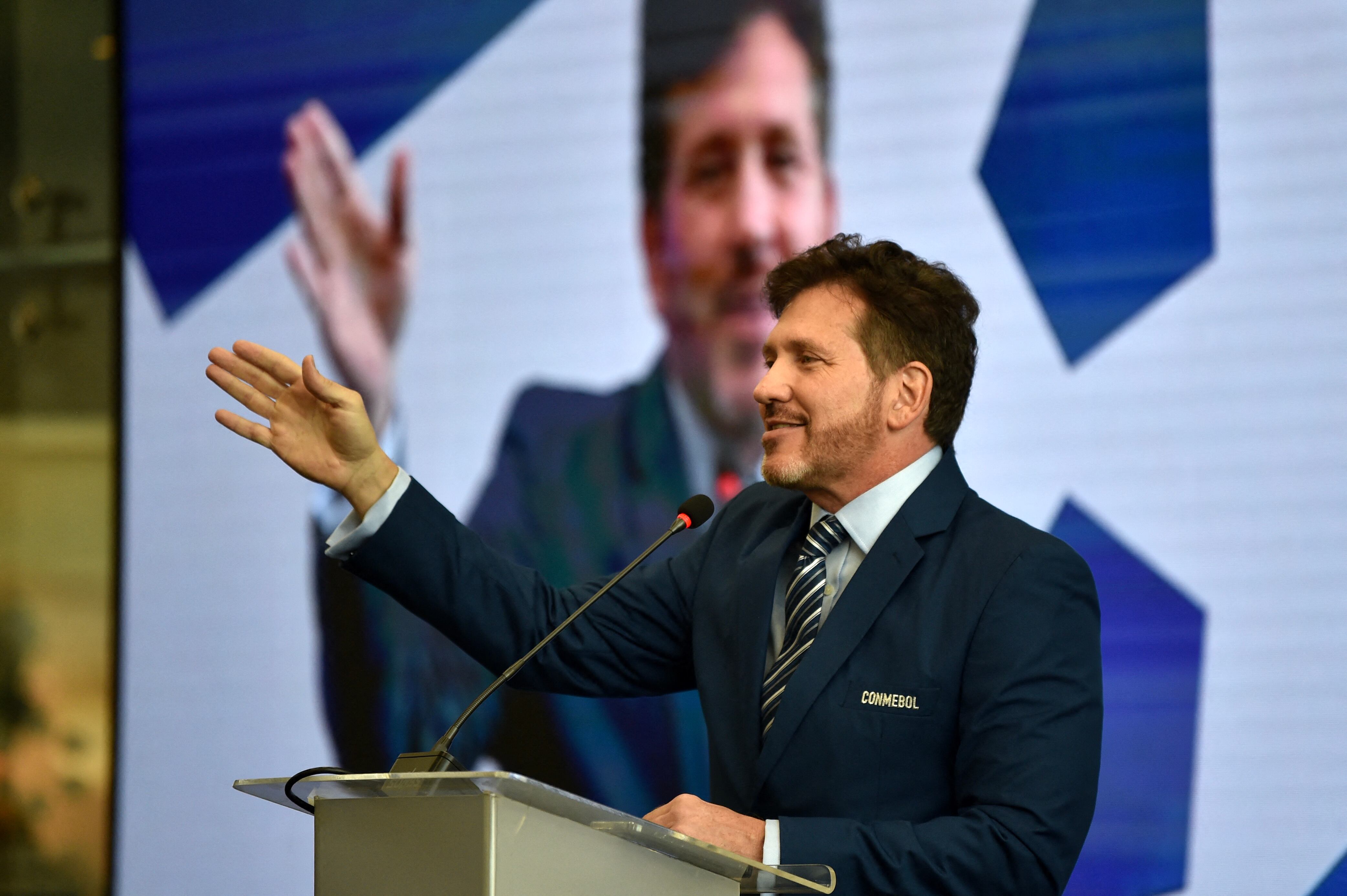 Alejandro Domínguez, presidente de la Conmebol.
