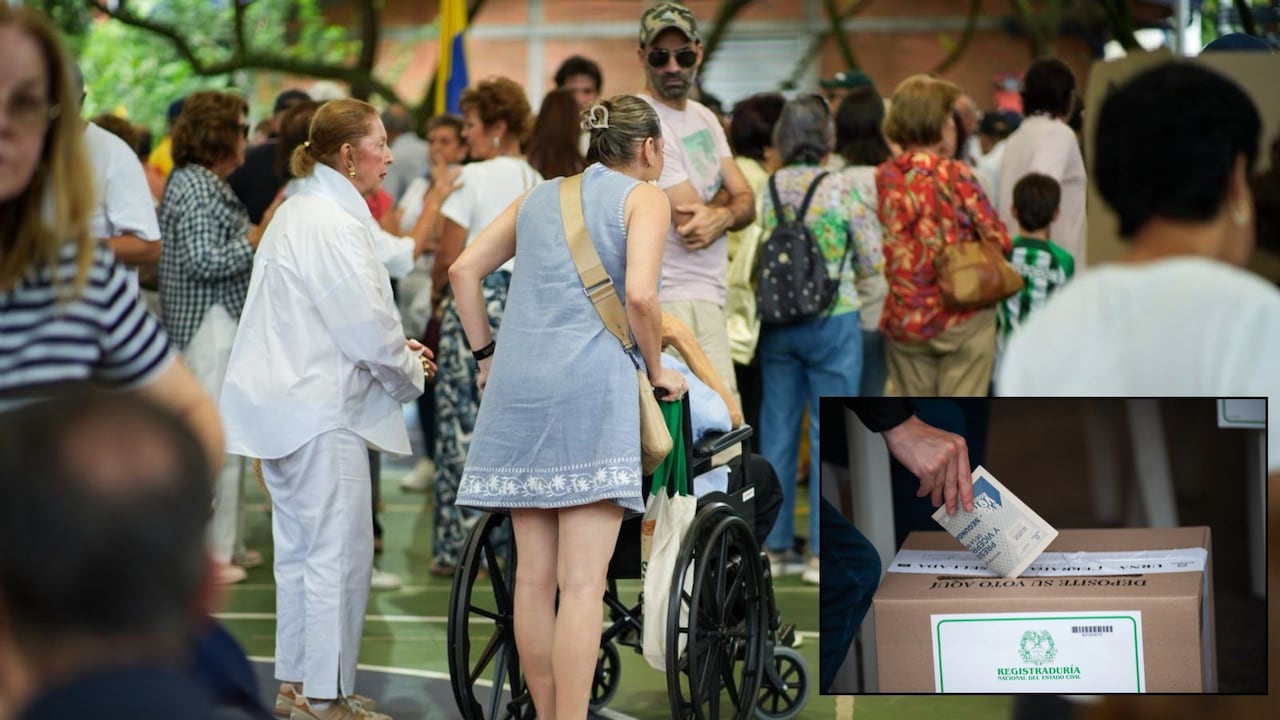 Cientos de ciudadanos hicieron largas filas para ejercer su derecho al voto durante la primera vuelta presidencial.