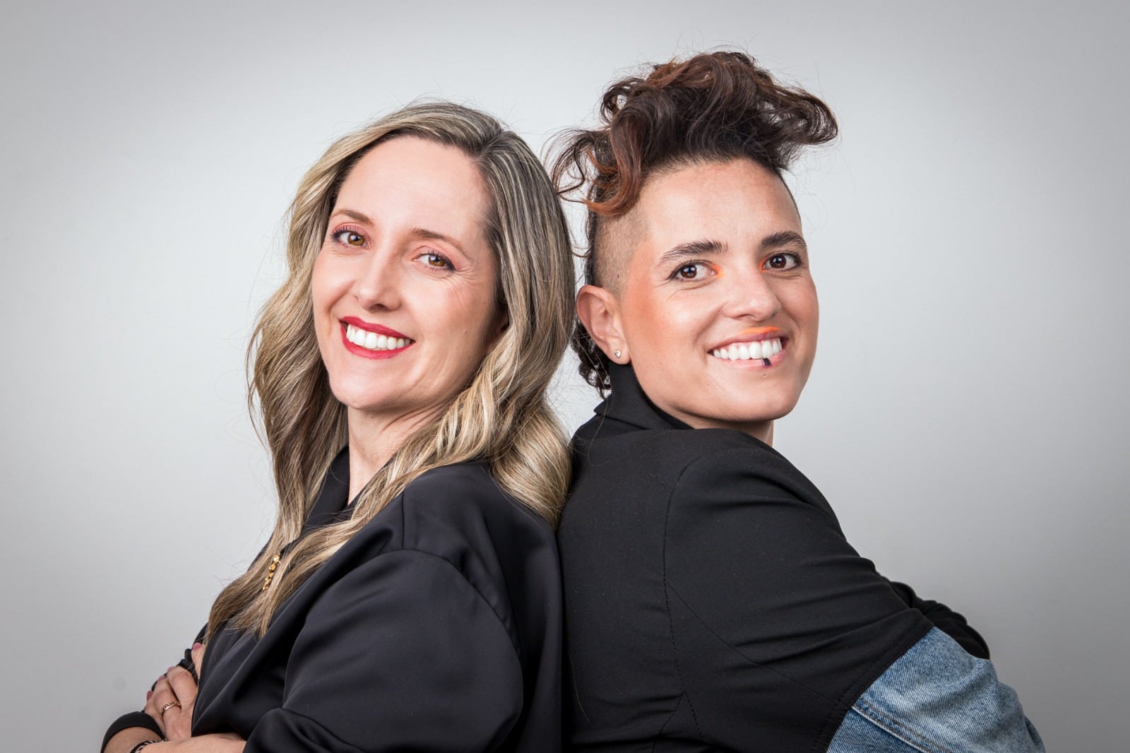 María del Socorro González CEO y fundadora de la agencia Soult, antes Digitarianos y Paola Diaz Rodríguez, cofundadora