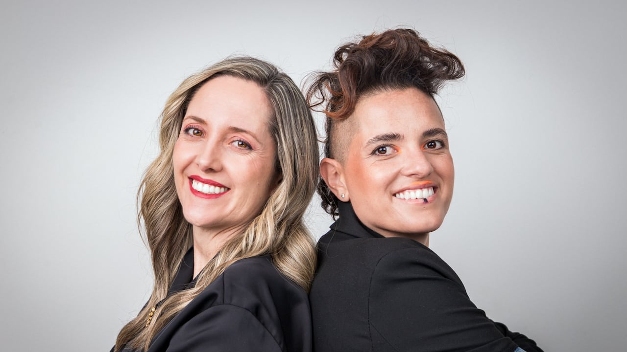 María del Socorro González CEO y fundadora de la agencia Soult, antes Digitarianos y Paola Diaz Rodríguez, cofundadora