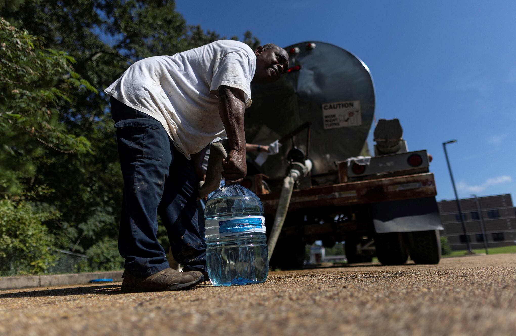 En imágenes : Jackson Mississippi sigue sin agua potable