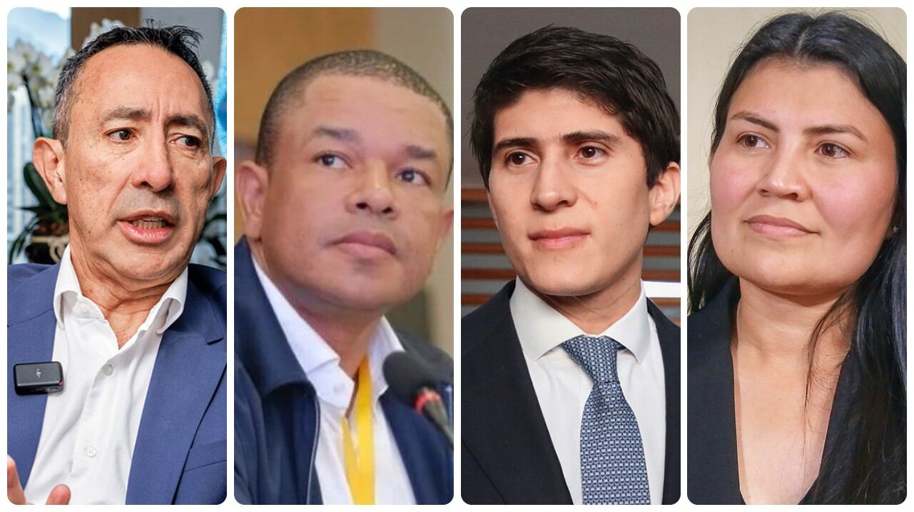 Ricardo Roa, expresidente de Ecopetrol, Yahir Acuña, alcalde de Sincelejo, Wadith Manzur y Karen Manrique