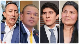 Ricardo Roa, expresidente de Ecopetrol, Yahir Acuña, alcalde de Sincelejo, Wadith Manzur y Karen Manrique