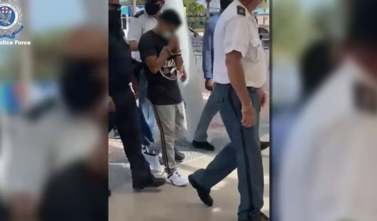 Héctor Valencia es capturado por las autoridades de Australia en Aruba en febrero de 2020