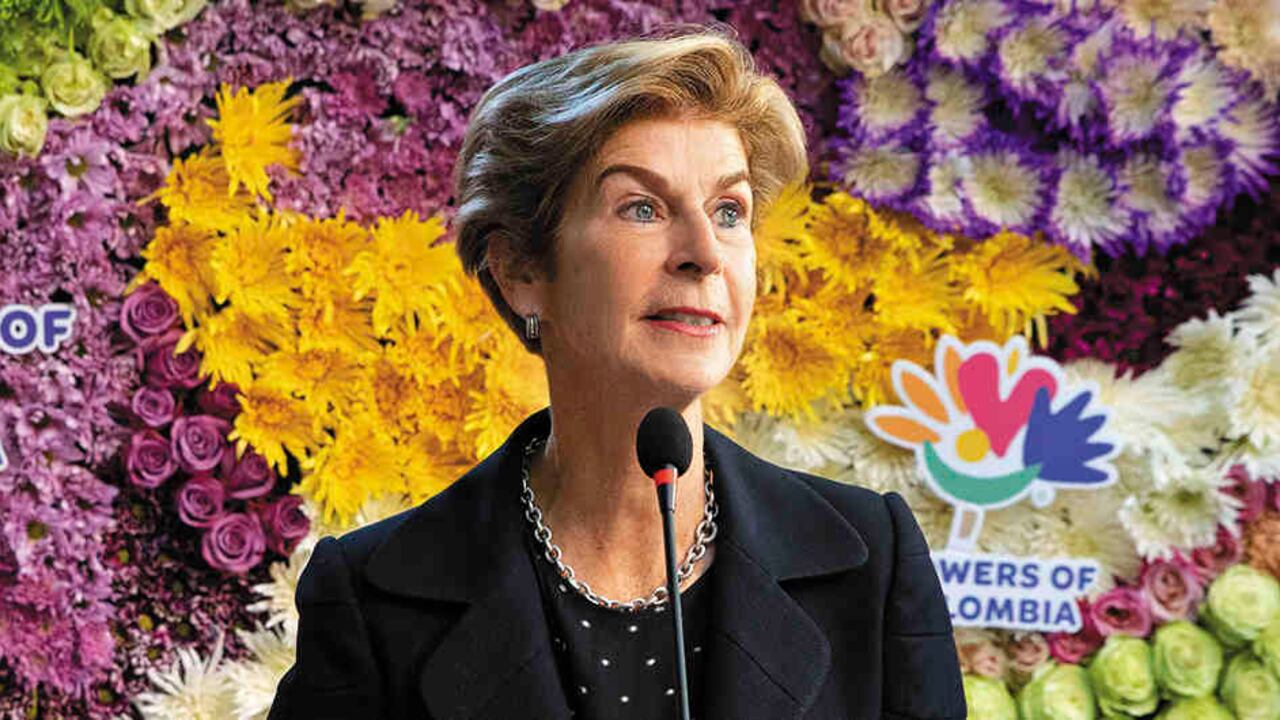 “En casi todos los sitios que he visitado como canciller y como embajadora, destacan la amabilidad, la disciplina y la generosidad de los colombianos”, Carolina Barco