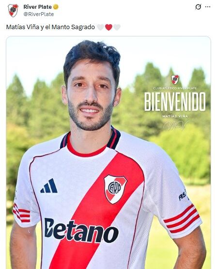 Pantallazo X: @RiverPlate
