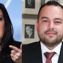 María Fernanda Cabal y Edwin Palma.