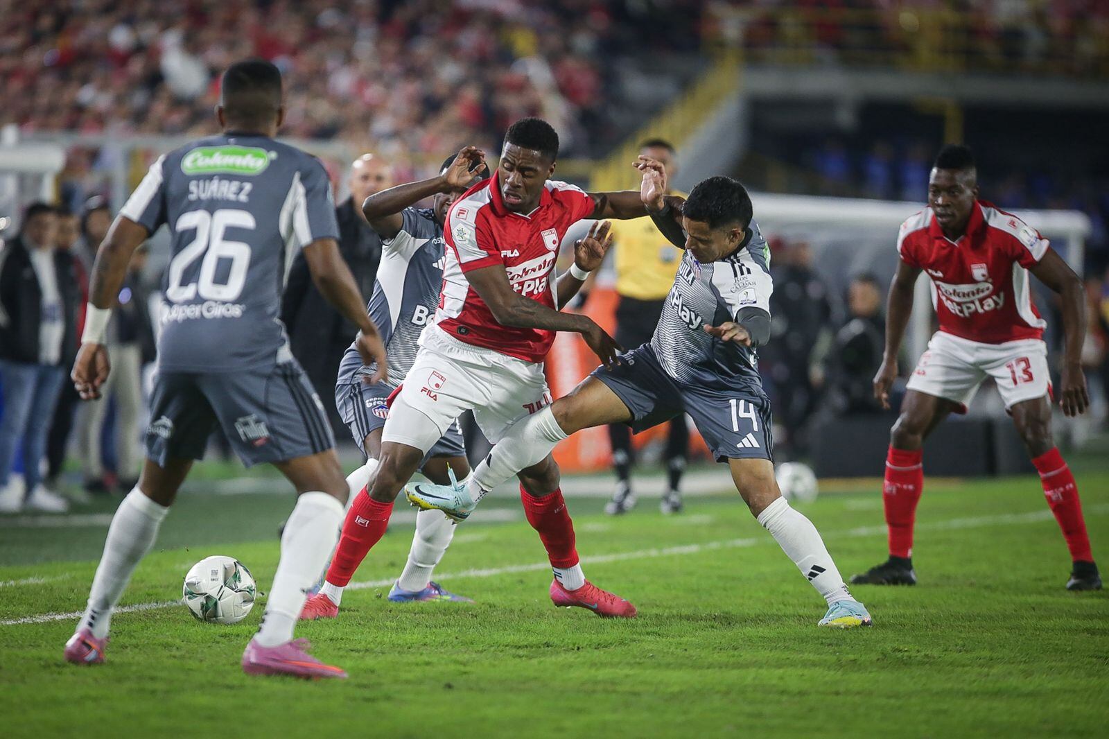 Santa Fe vs. Junior en la final vuelta de la Superliga 2026