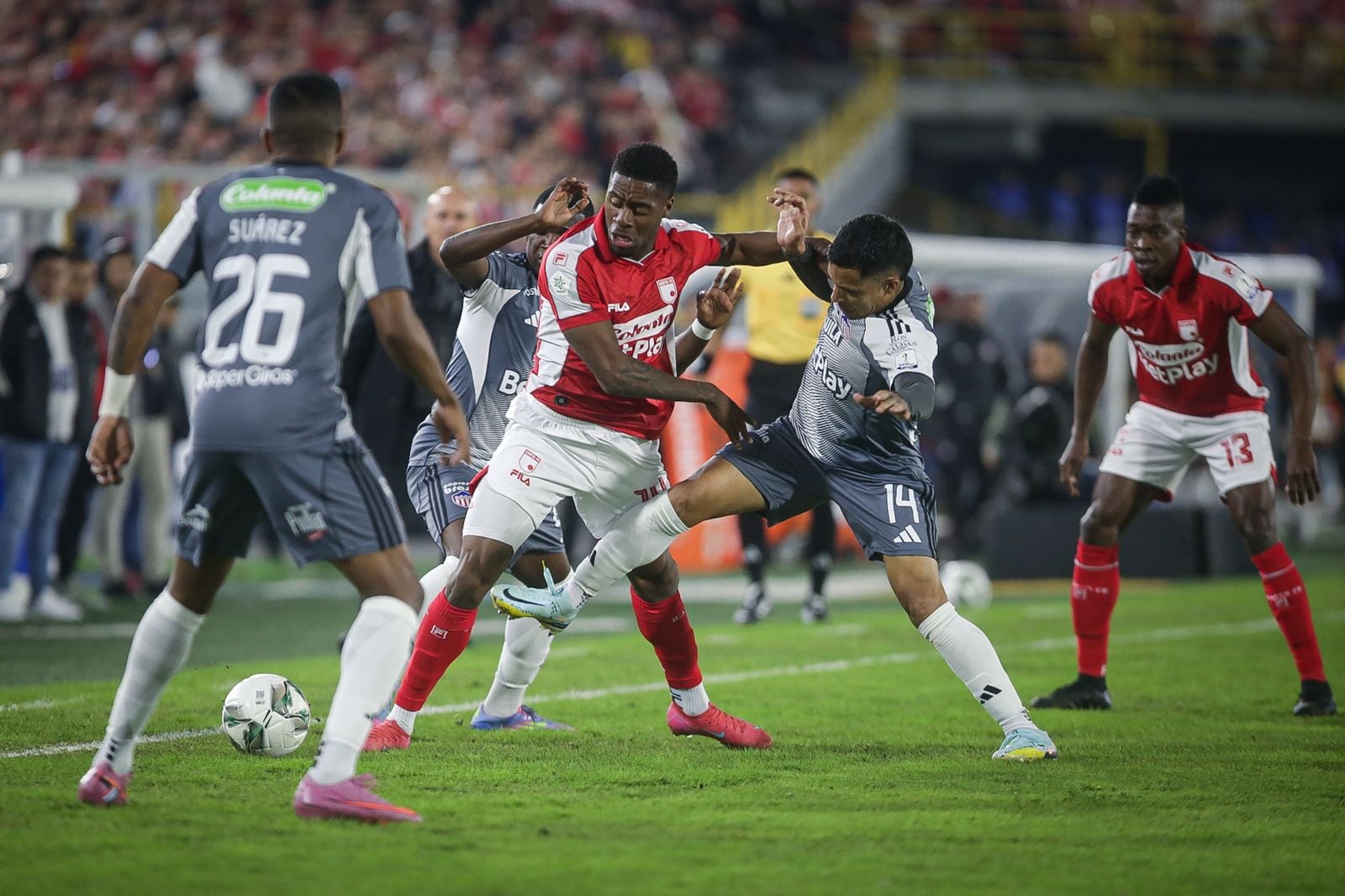 Santa Fe vs. Junior en la final vuelta de la Superliga 2026