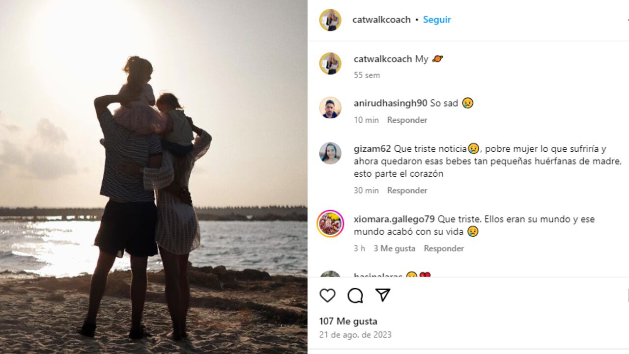 Kristina Joksimovic la conmovedora foto con su familia que está circulando en redes