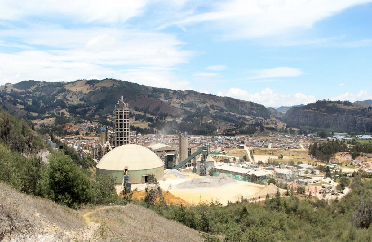 Cementos Tequendama llegó a Suesca en 2002.