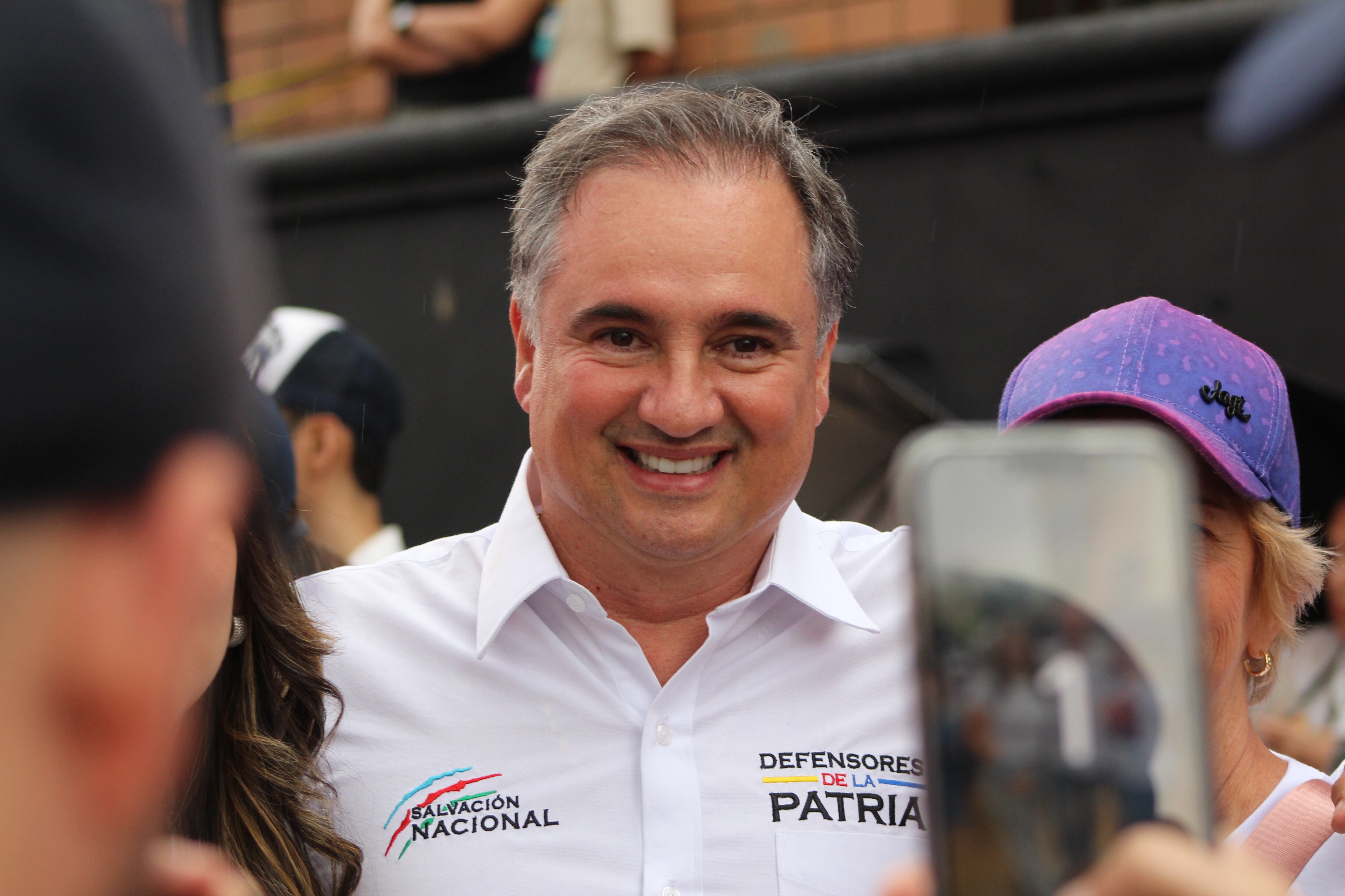 Carlos Cuartas está en la contienda al Senado con el número 9 en la lista del Movimiento Salvación Nacional.