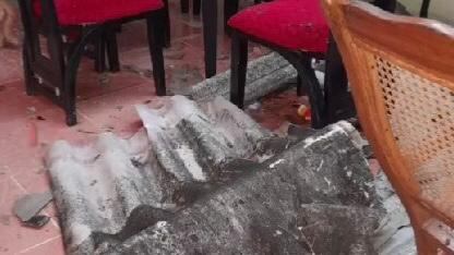 Los fuertes vientos causaron estragos en los dos municipios del área metropolitana de Barranquilla