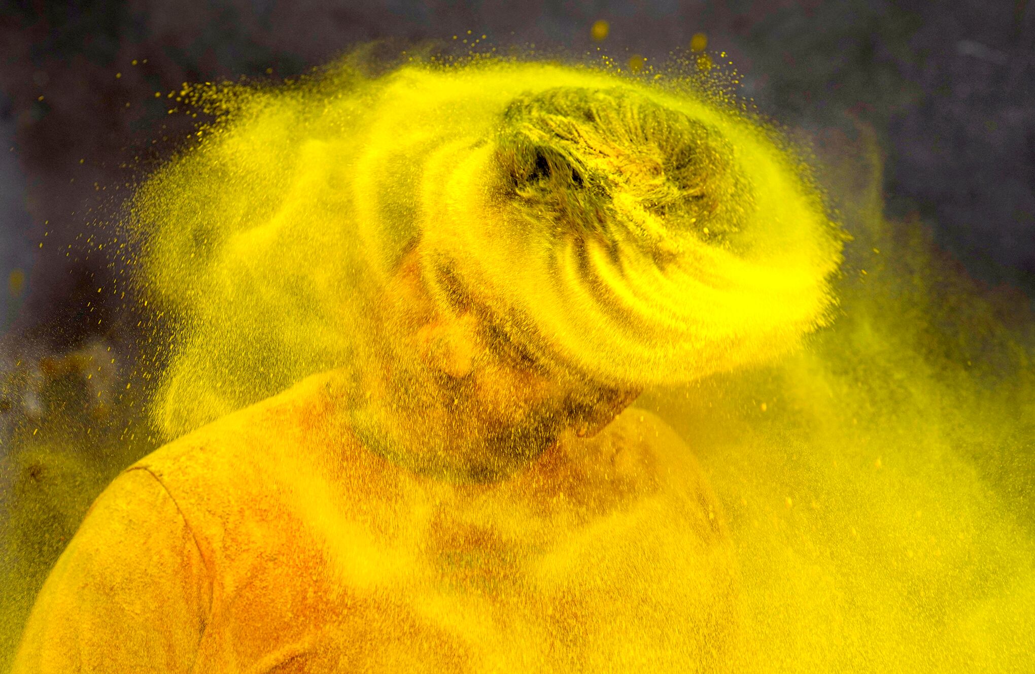 En imágenes : los colores del festival Holi en India