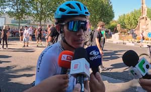 El colombiano marcha cuarto en la general.