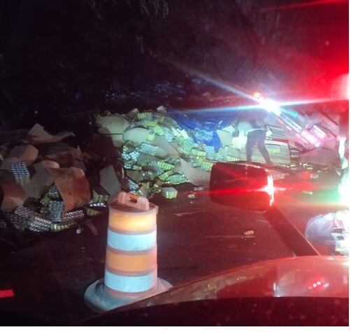 Las autoridades se encuentran atendiendo la emergencia.