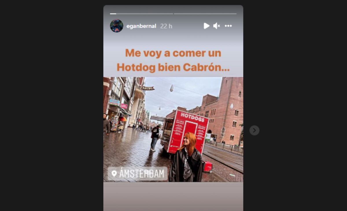 El mensaje de Egan Bernal en su cuenta de Instagram tras la polémica entre J Balvin y Residente.