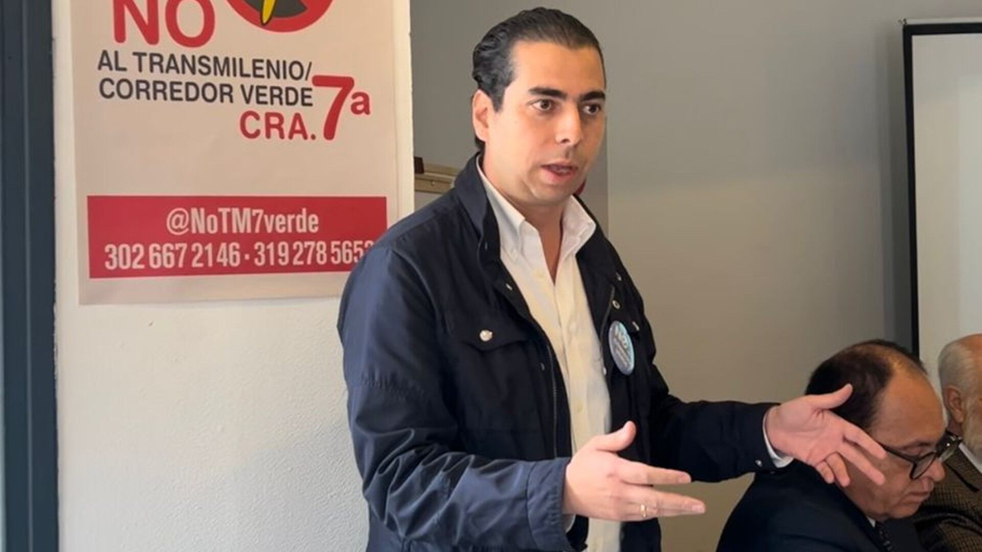 Camilo Rubiano es uno de los líderes de la veeduría ciudadana.