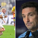 Lionel Scaloni se quejó del horario del partido contra Colombia el próximo martes