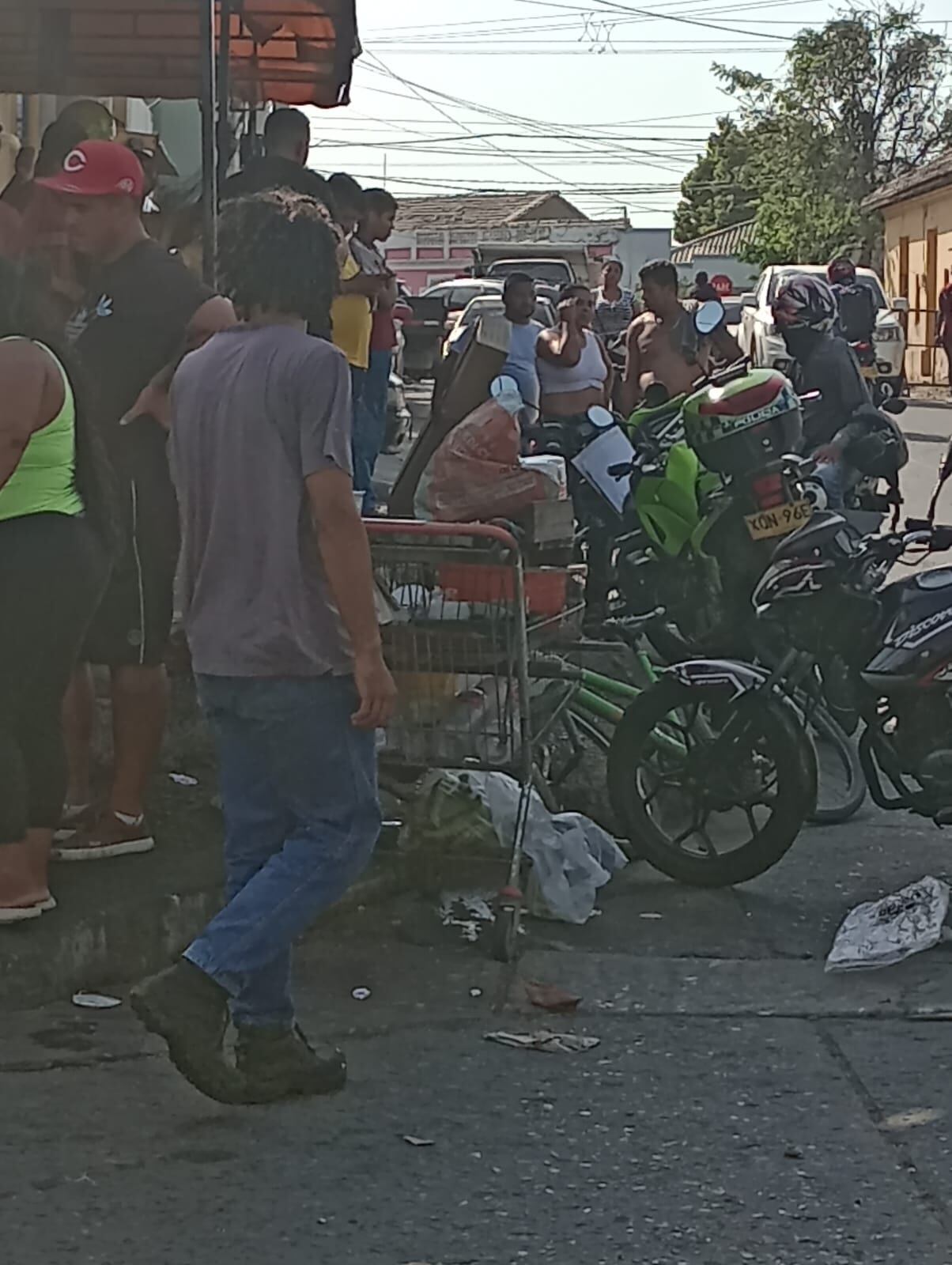 El crimen se registró en el  barrio Montes, exactamente en la calle 39 con carrera 26.