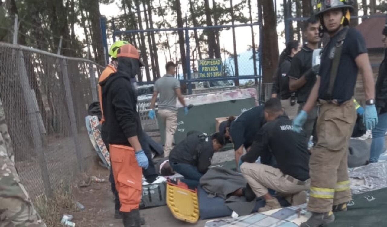 Los migrantes habrían salido desde la frontera de Colombia con Panamá, por el sector del Tapón del Darién