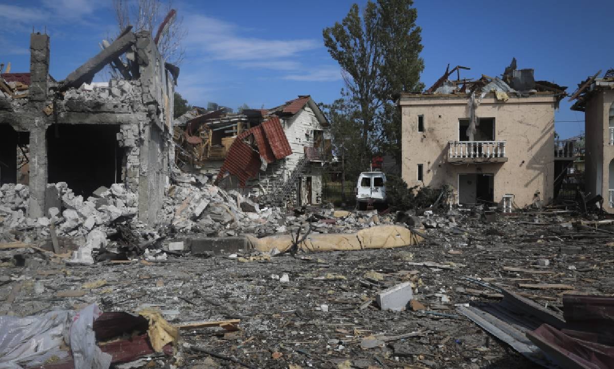 Odesa, uno de los puertos más importantes de Ucrania también ha sido objeto de ataques en el marco de la guerra.