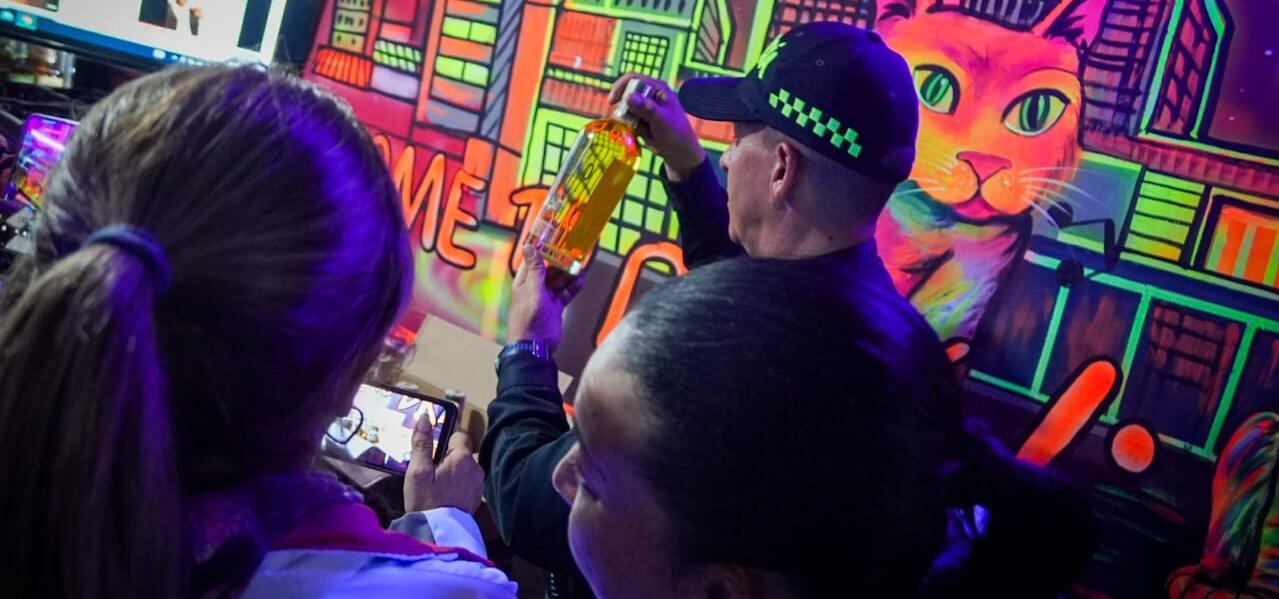 Funcionarios de la Secretaria de Seguridad, Convivencia y Justicia durante operativo en Ciudad Bolívar