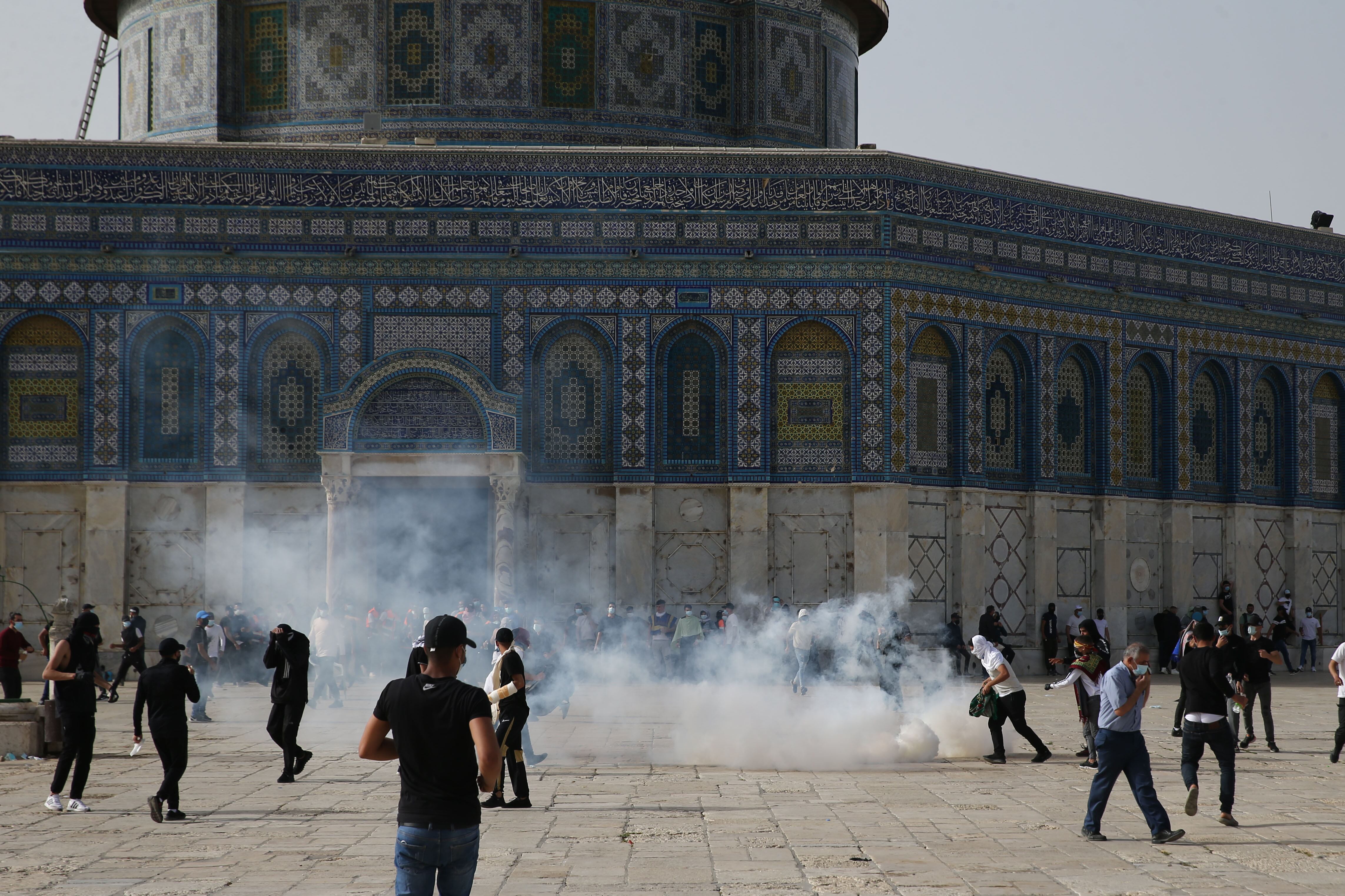 Enfrentamientos en Israel
