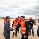 Alcaldía de Bogotá, la empresa Metro de Bogotá y consorcio firmaron el acta de inicio de la fase de construcción del viaducto del metro.