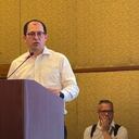 Fiscal Francisco Barbosa durante el Congreso de la Federación Colombiana de Agentes Logísticos en Comercio Internacional.