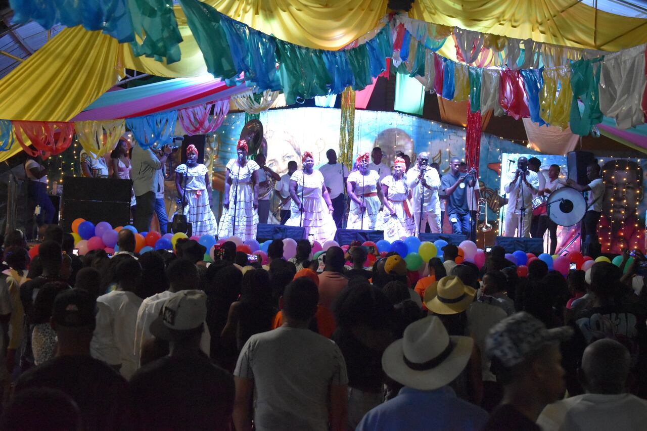 celebración de Navidad en Quinamayó, corregimiento de Jamundí