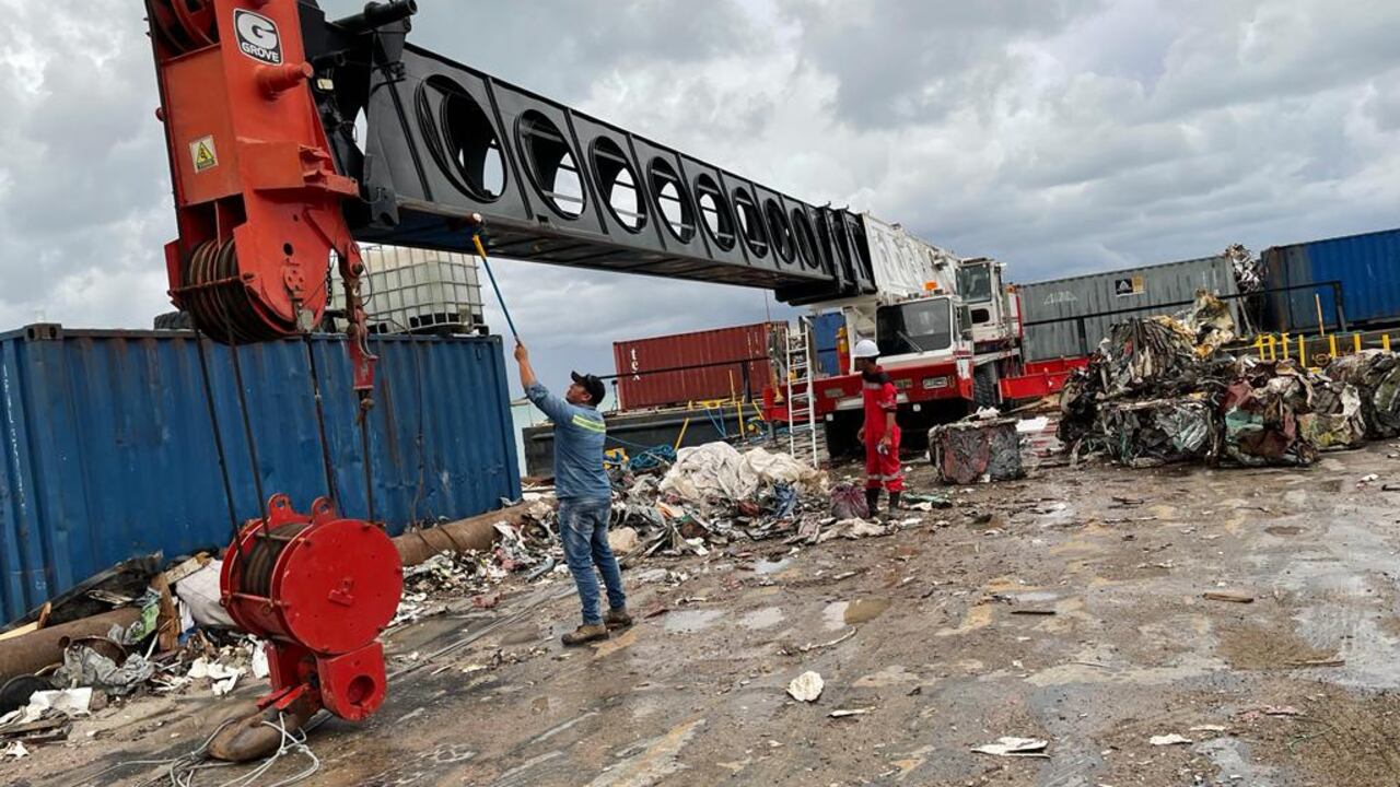 Así avanzan los trabajos de reconstrucción de Providencia.