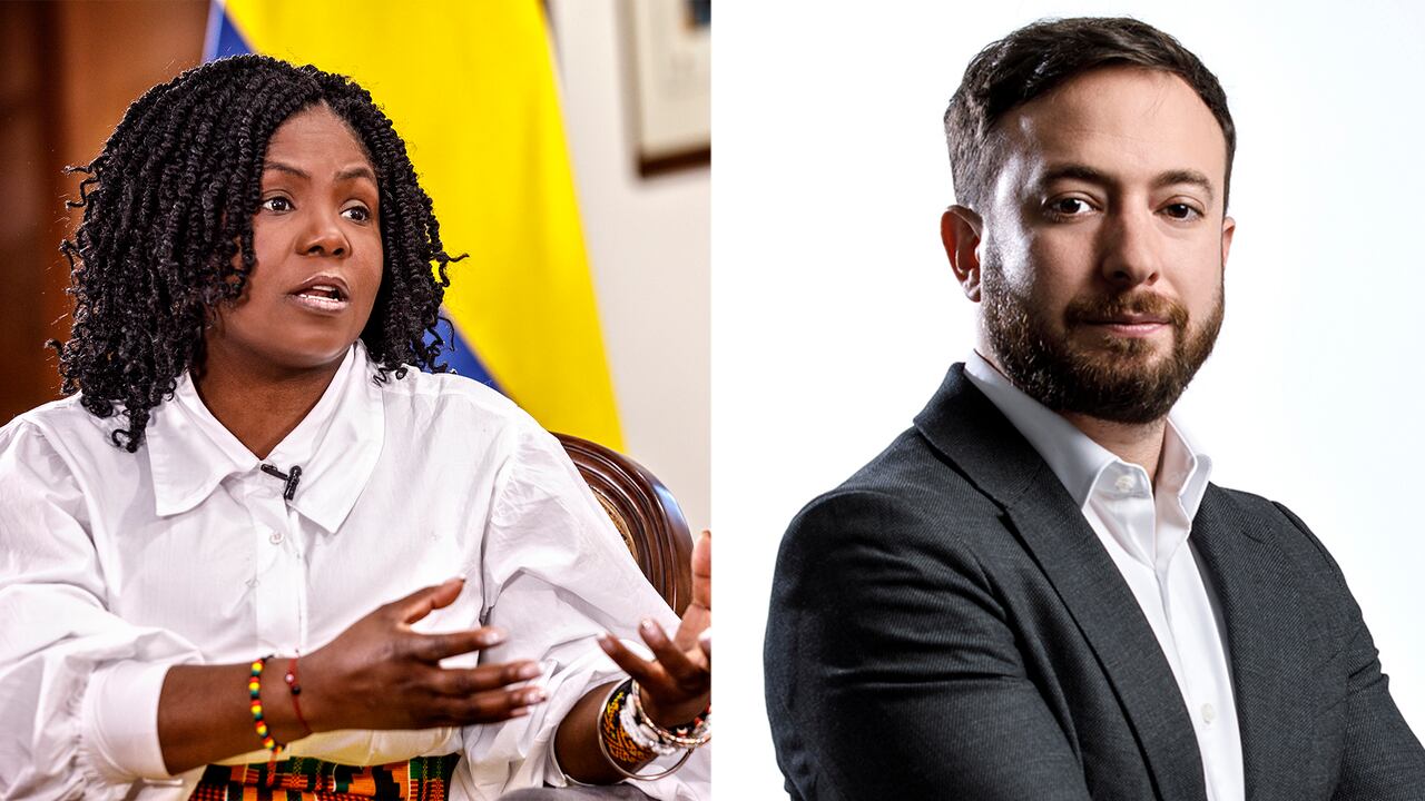 Francia Márquez y Agustín Laje.