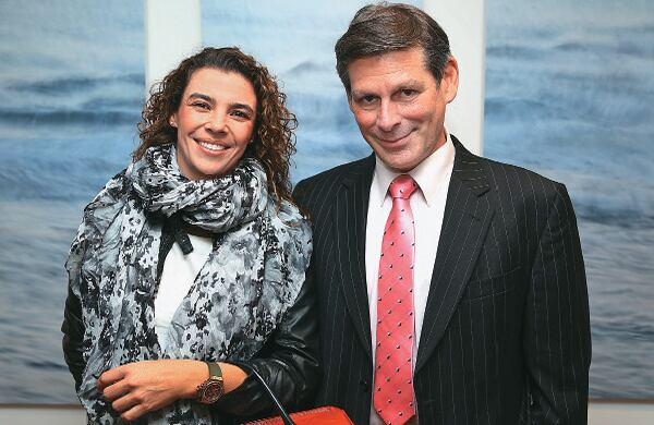 Ana María Gómez y León Vinkel.