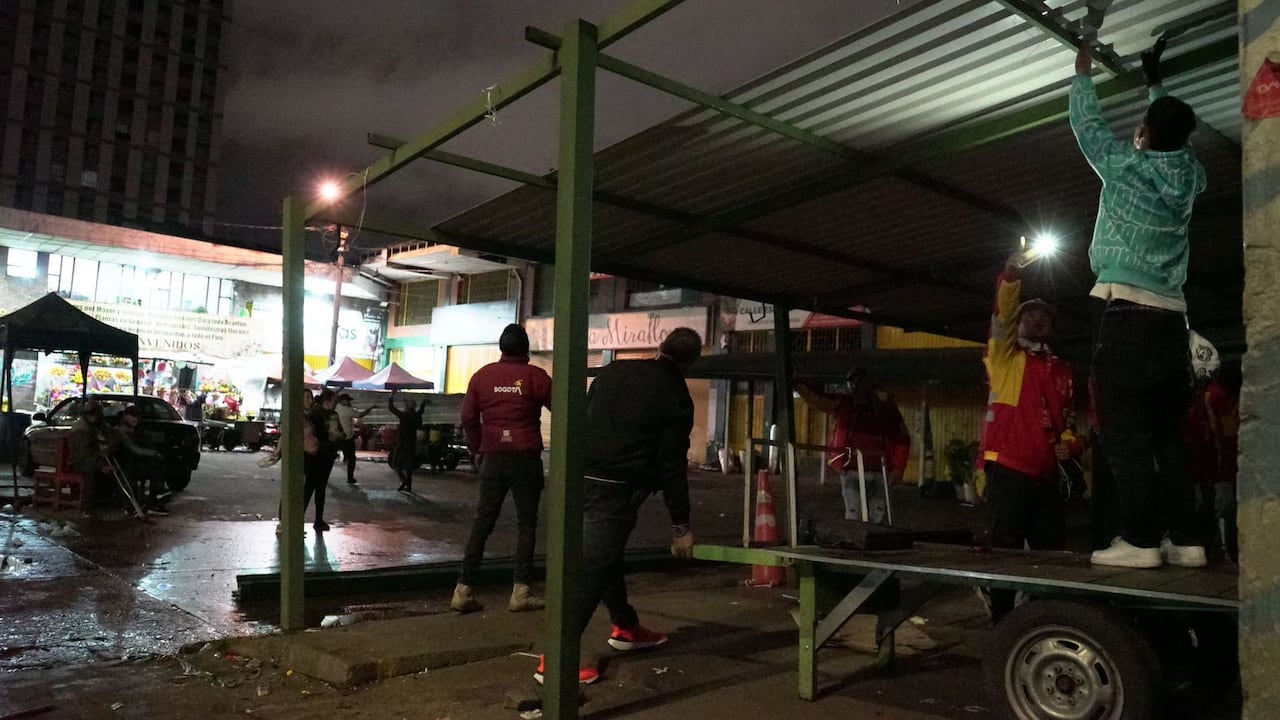 Desalojo y recuperación del espacio púbico de Paloquemao.