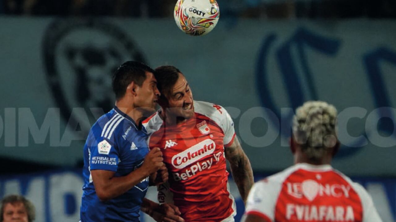 Millonarios venció este domingo a Santa Fe con goles de Macalister Silva