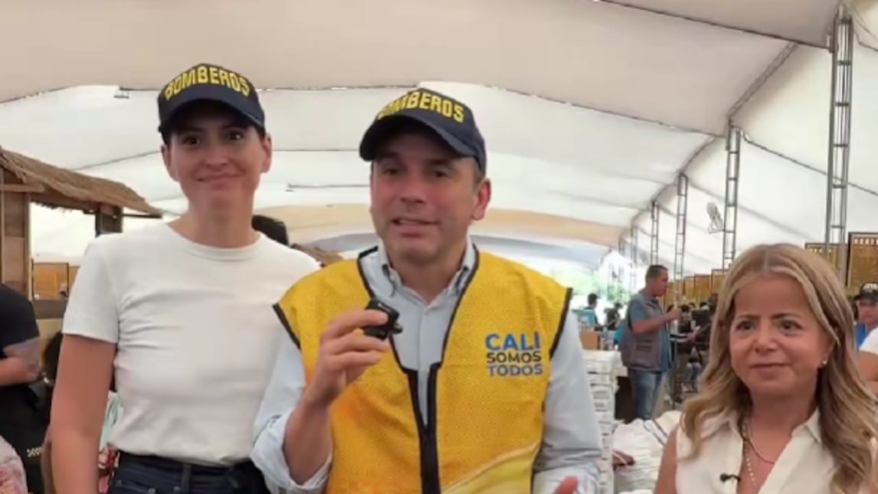 Taliana Vargas, Alejandro Eder y Elsa Noguera