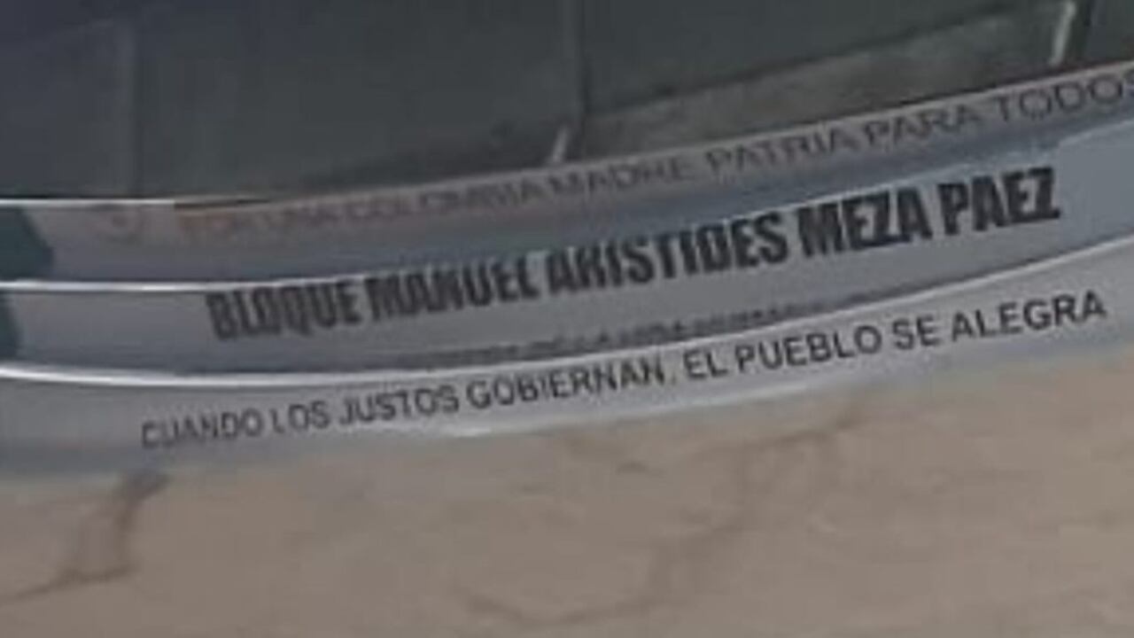 Barranquilla amaneció con banderas del Clan del Golfo.