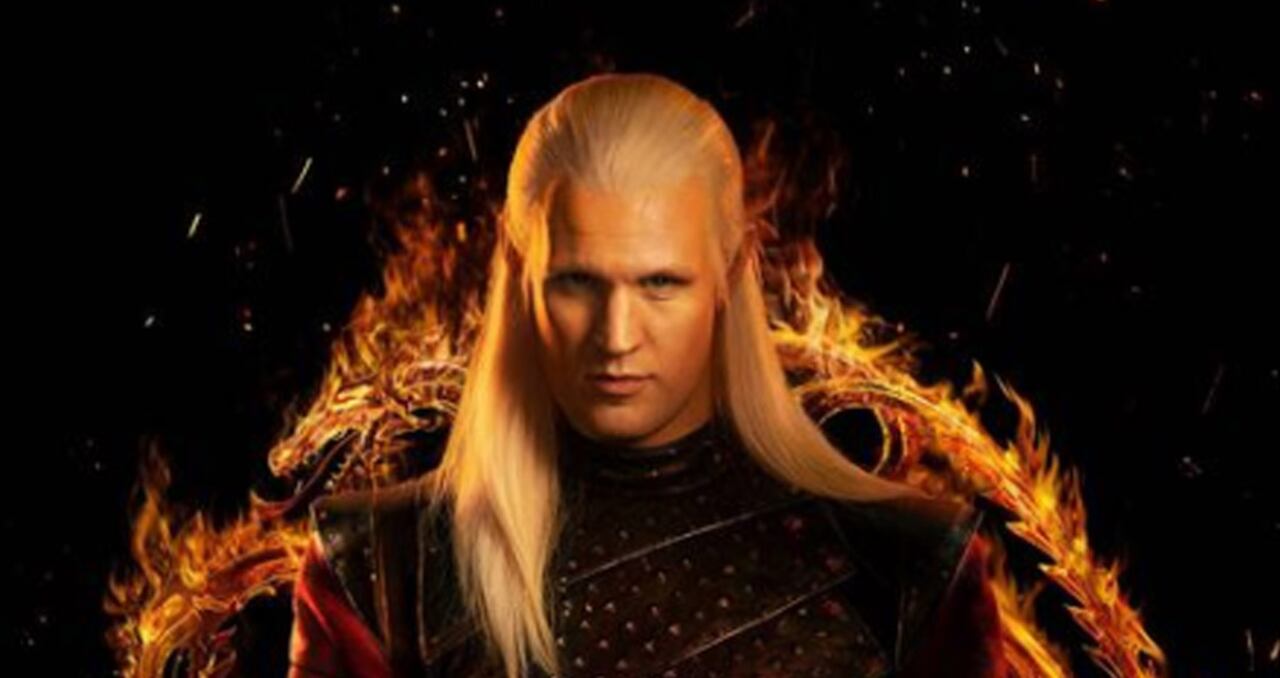 Matt Smith como Daemon Targaryen - Foto tomada de Instagram @houseofthedragonhbo