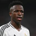 Vini' con el Real Madrid.