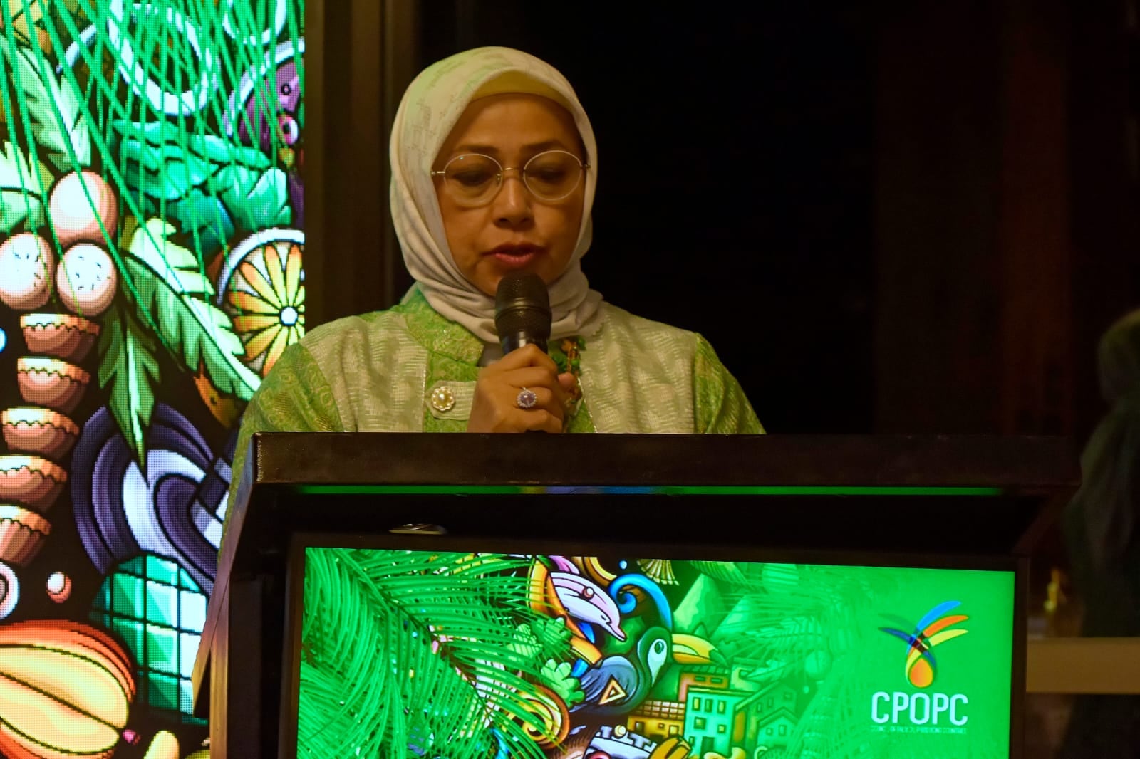 Intervención del Consejo de Países Productores de Aceite de Palma (CPOPC) durante la conferencia en Cartagena, en la que se discutió la integración de Latinoamérica a la palmicultura mundial.