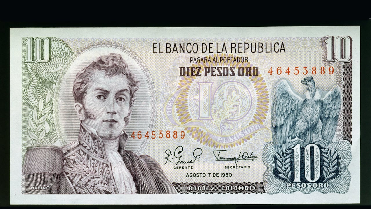 Durante muchos años los billetes colombianos se diseñaron e imprimieron en Europa y Estados Unidos. Solo hasta 1979 el Banco de la República comenzó a participar en este proceso.