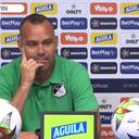 Teo estuvo junto a Rafael Dudamel en la rueda de prensa, previo a la final ante Tolima