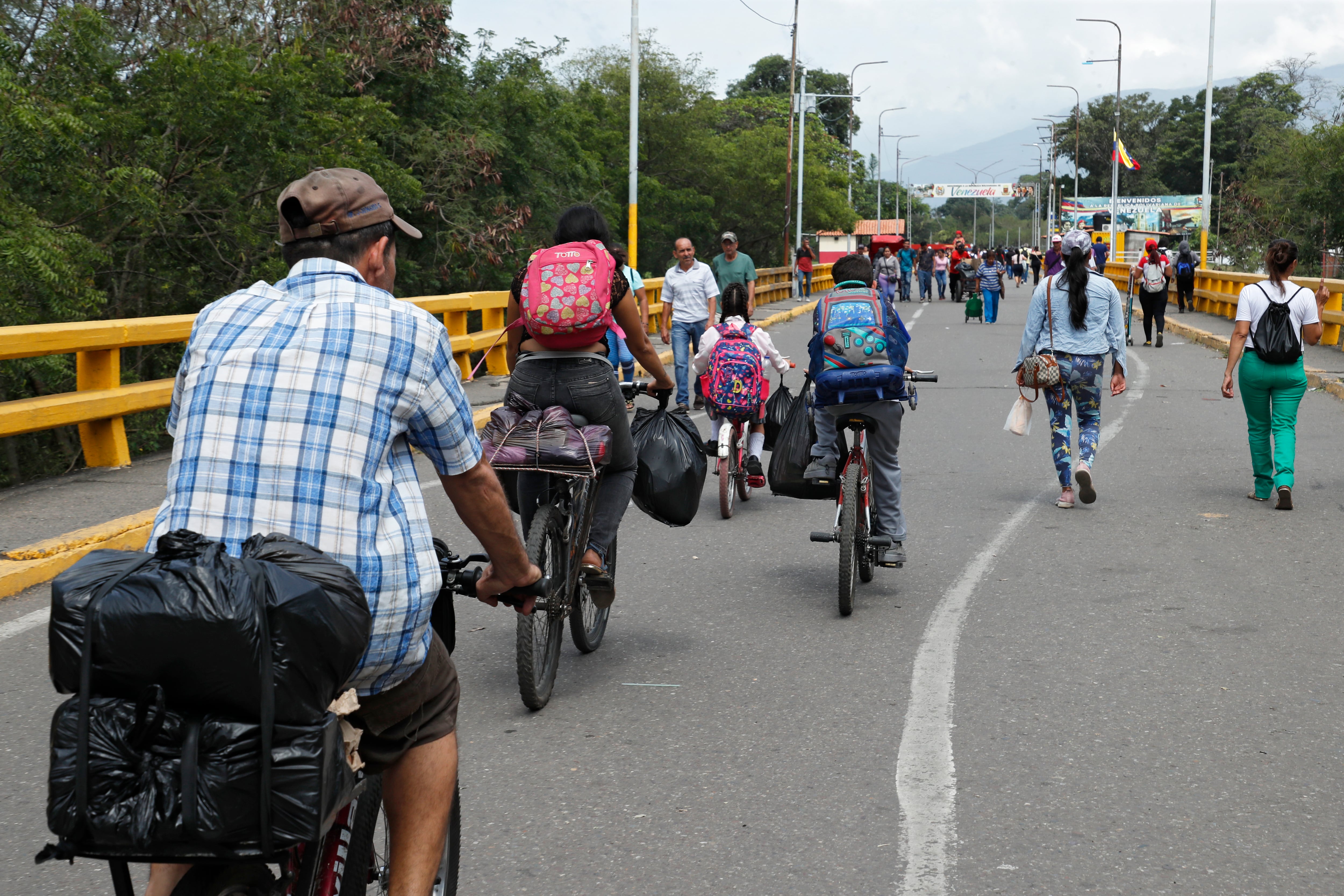 Reapertura de la frontera de la zona metropolitana de Cúcuta con Venezuela venezolanos migrando
Puente Internacional Francisco De Paula Santander
Enero 24 del 2023
Foto Guillermo Torres Reina / Semana