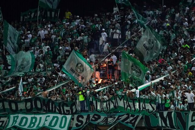 Atlético Nacional en 'llamas' tras perder con Millonarios
