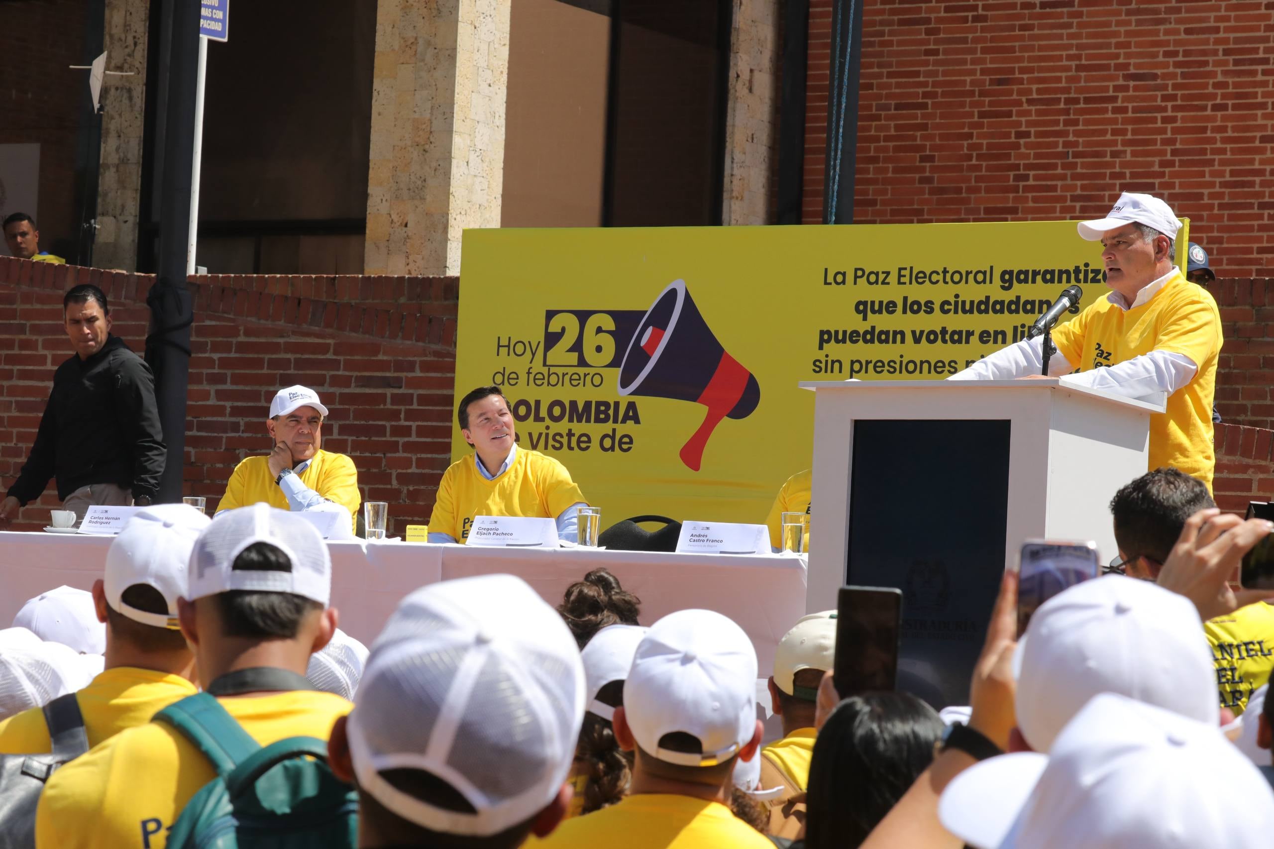 Procurador general, Gregorio Eljach.