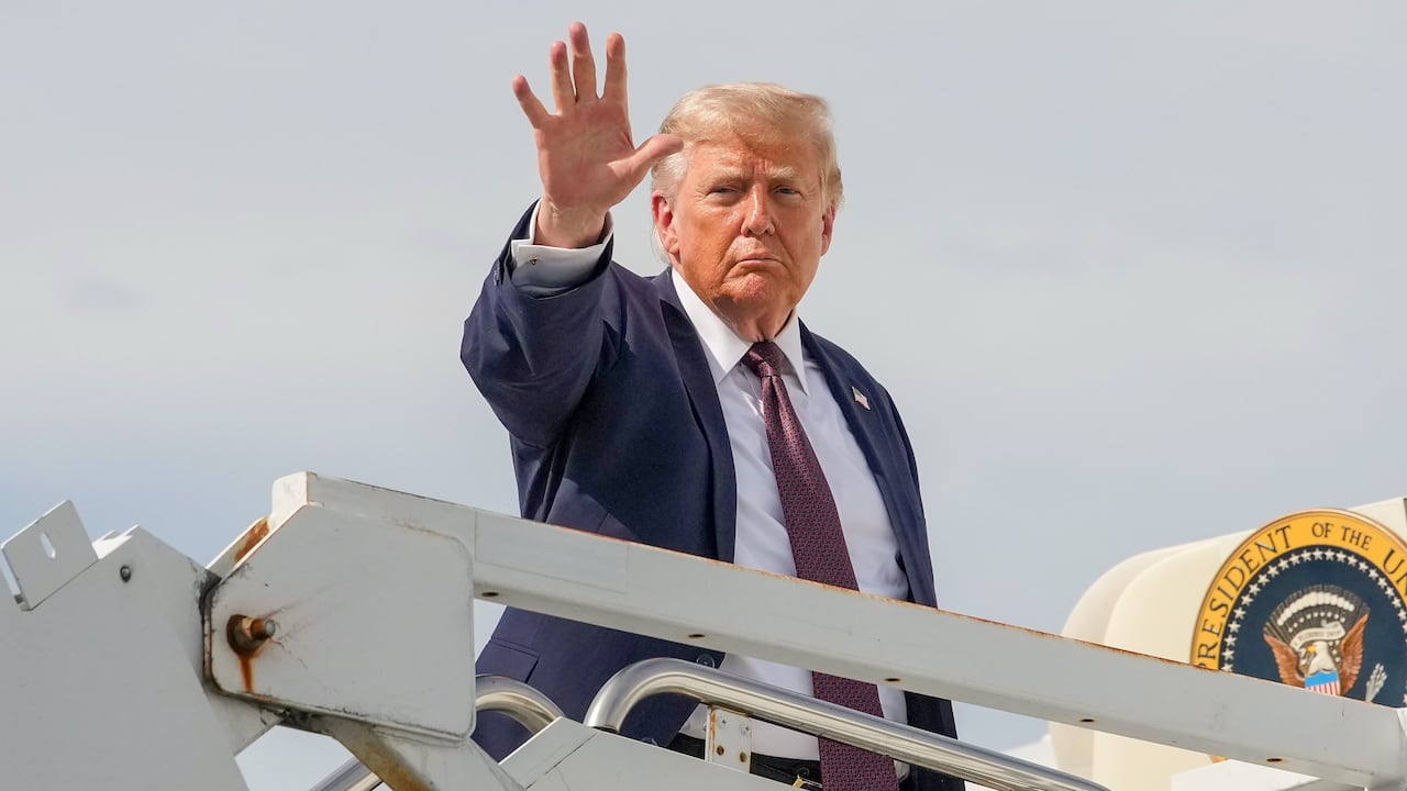 Donald Trump, presidente de Estados Unidos.