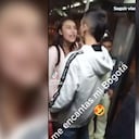 Pelea en TransMilenio